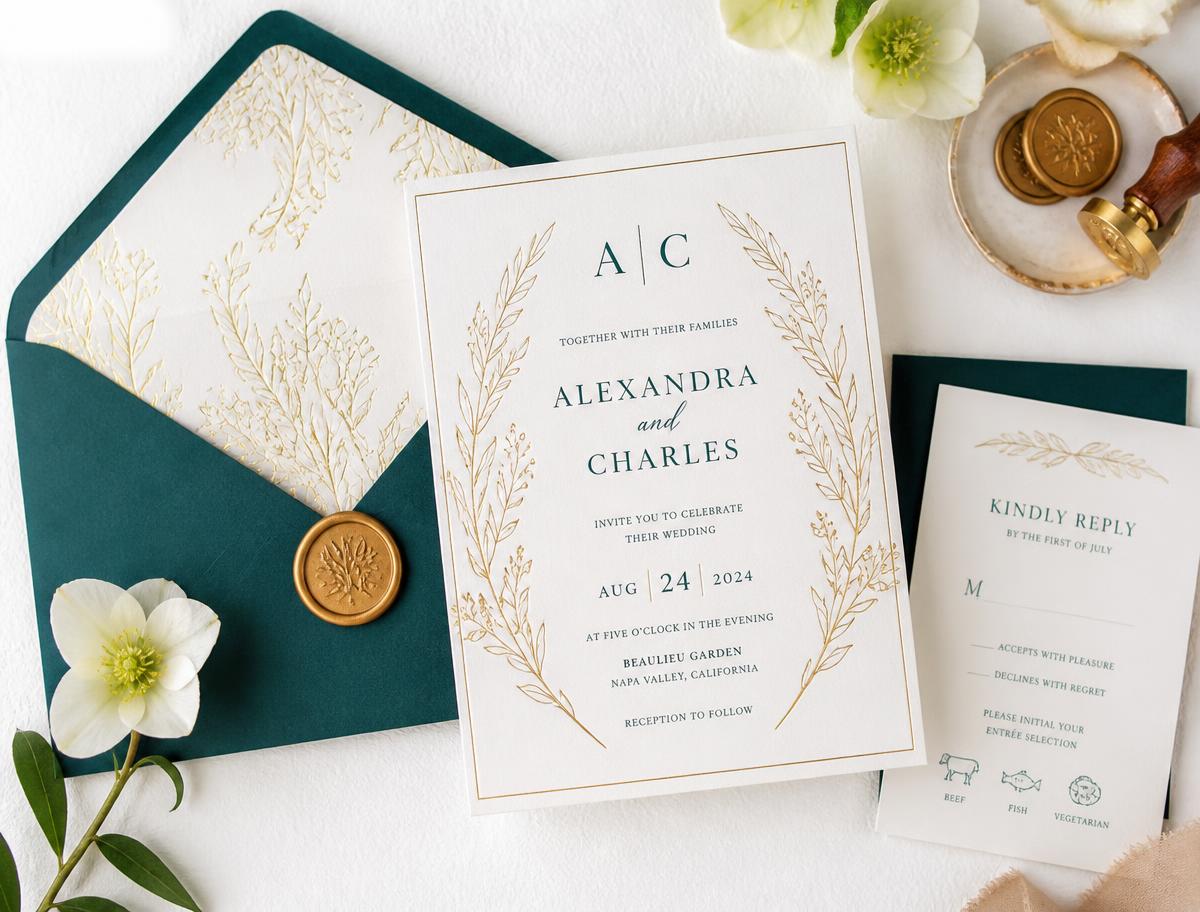 Invitations printed by Grafopress in Limassol